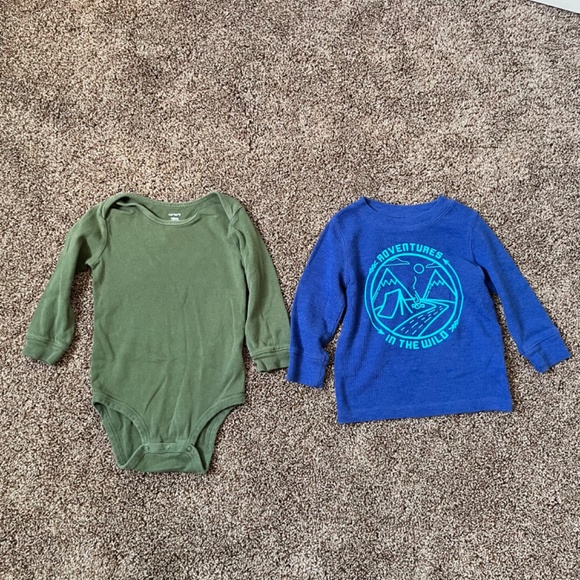 11-Piece 18-Month Bundle, Includes Onesies, PJs, Button-Down, Zip-Up Jacket - Picture 8 of 13